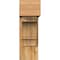 Ekena Millwork Balboa Block Rough Sawn Bracket w/ Offset Brace, Western Red Cedar, 8"W x 20"D x 24"H BKT0806X20X24BOA05RWR - alternate 3